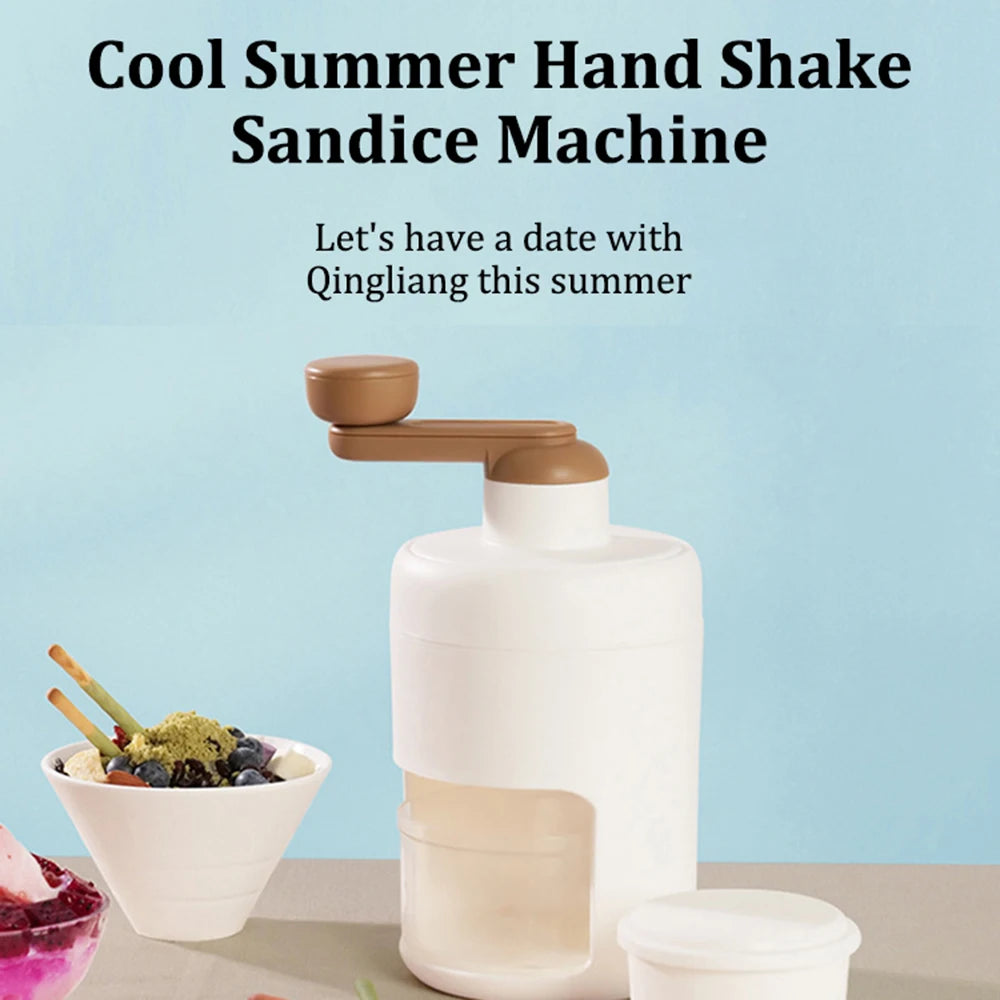 Portable Ice Shaver & Snow Cone Maker