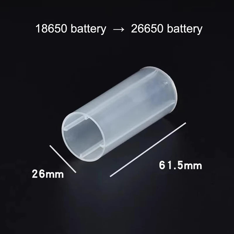 AAA/7 conversion AA/5/14500 battery cartridge Battery converter sleeve 18650 conversion 21700/26650 battery converter cartridge