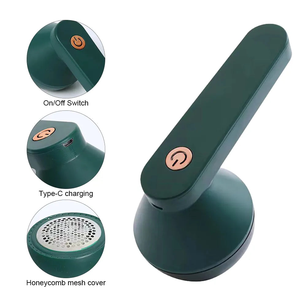 Rechargeable Fabric Shaver & Lint Remover (Type-C Charging)