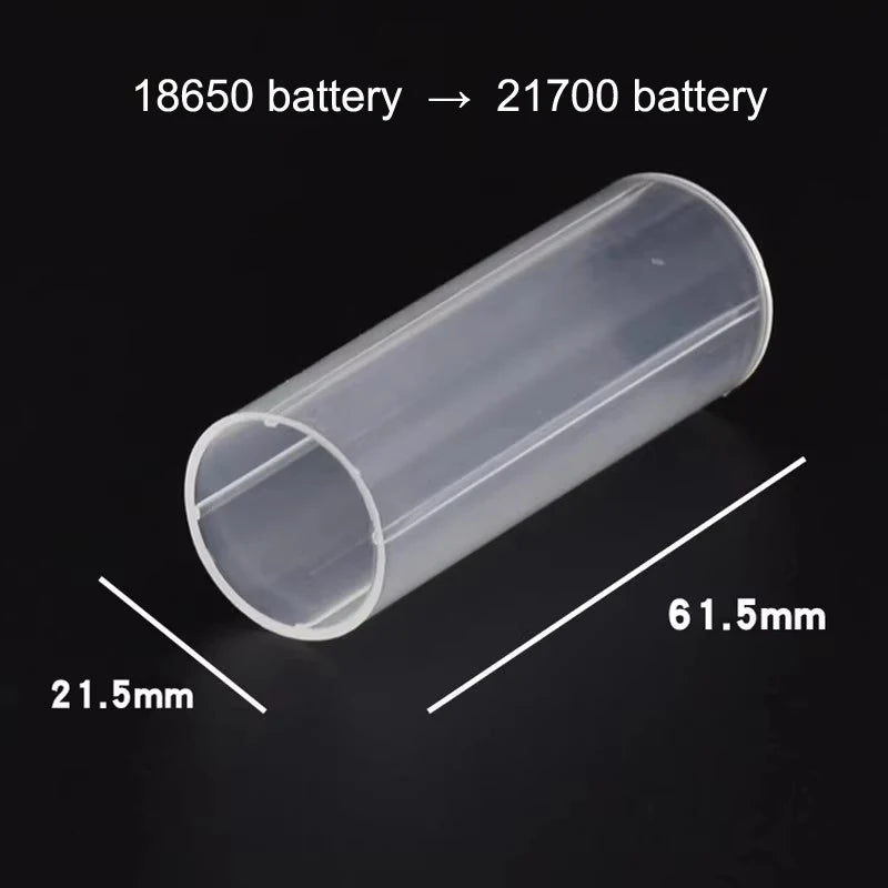 AAA/7 conversion AA/5/14500 battery cartridge Battery converter sleeve 18650 conversion 21700/26650 battery converter cartridge