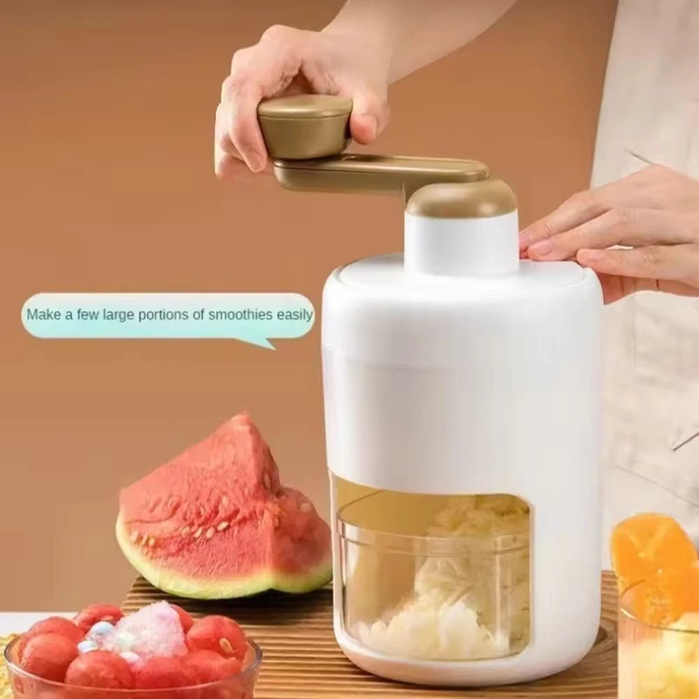 Portable Ice Shaver & Snow Cone Maker