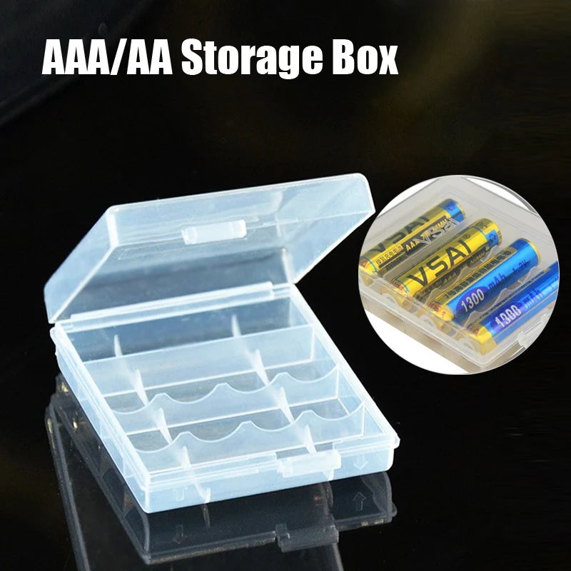 AAA to AA Battery Adapter - Portable Converter Case