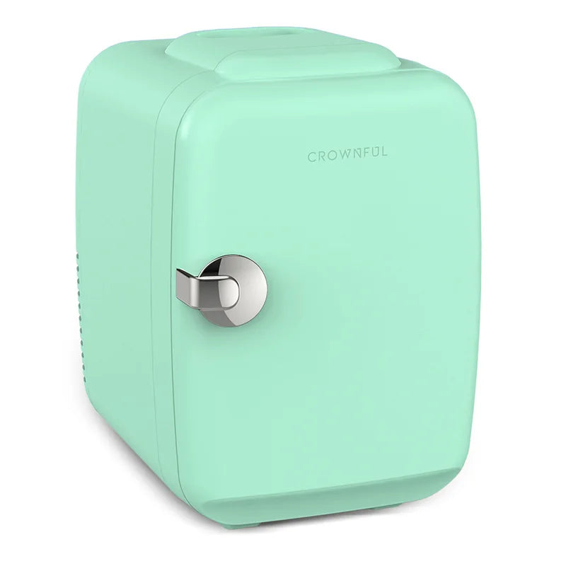 Crownful 4L Mini Fridge – Portable Beauty & Skincare Refrigerator