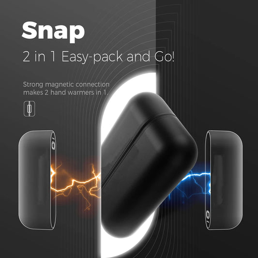 2-in-1 Magnetic Rechargeable Hand Warmer