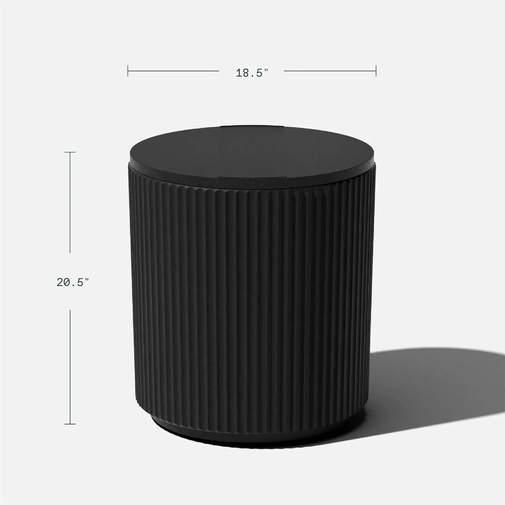 2-in-1 Outdoor Cooler Side Table – 21"