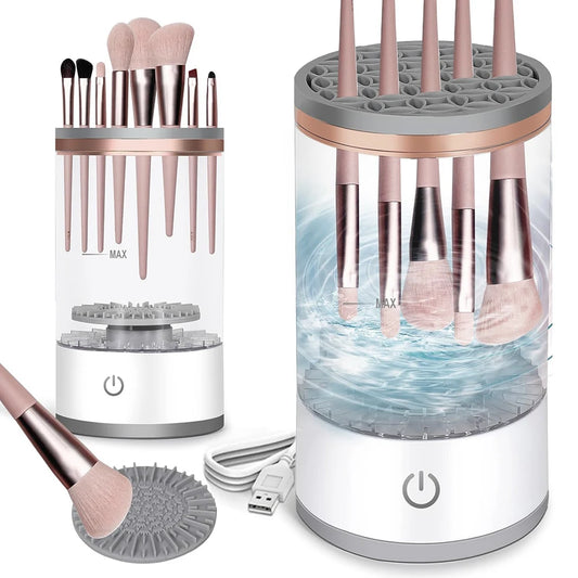 Automatic Makeup Brush Cleaner