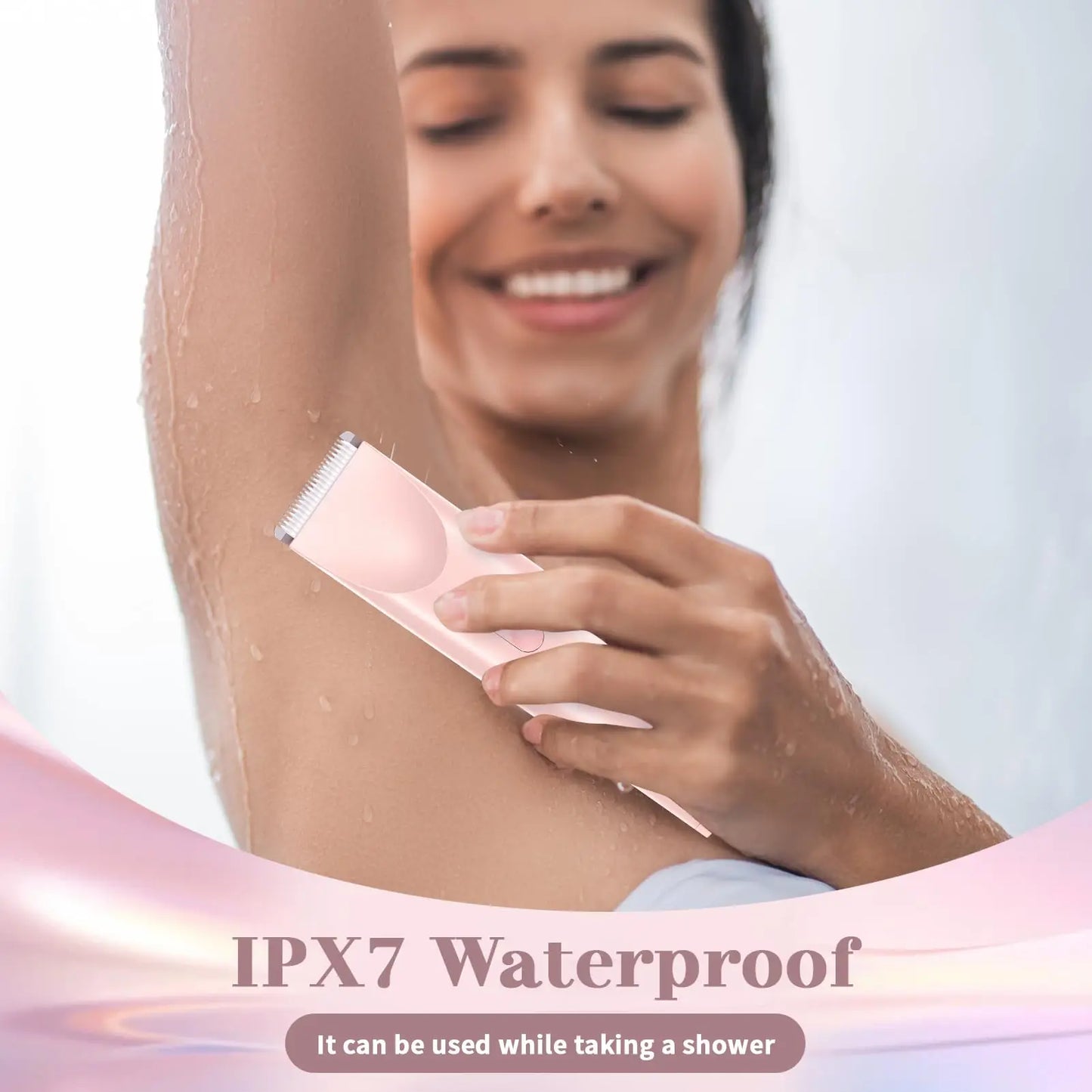 2-in-1 Waterproof Electric Shaver for Women