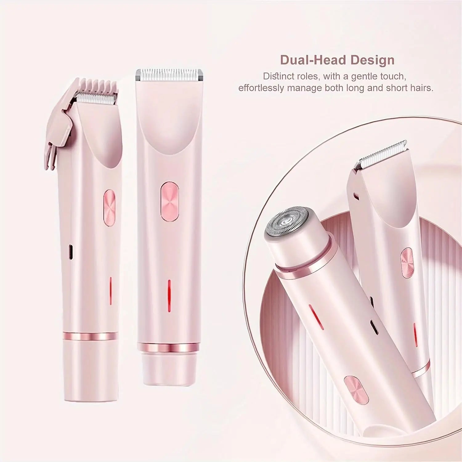 2-in-1 Women’s Electric Shaver & Trimmer