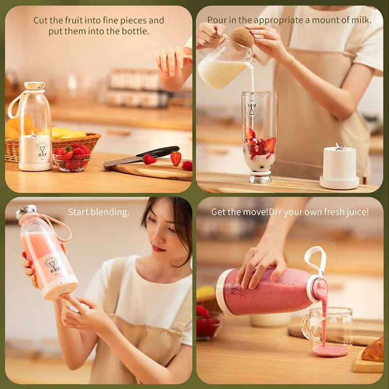 Portable Blender Bottle
