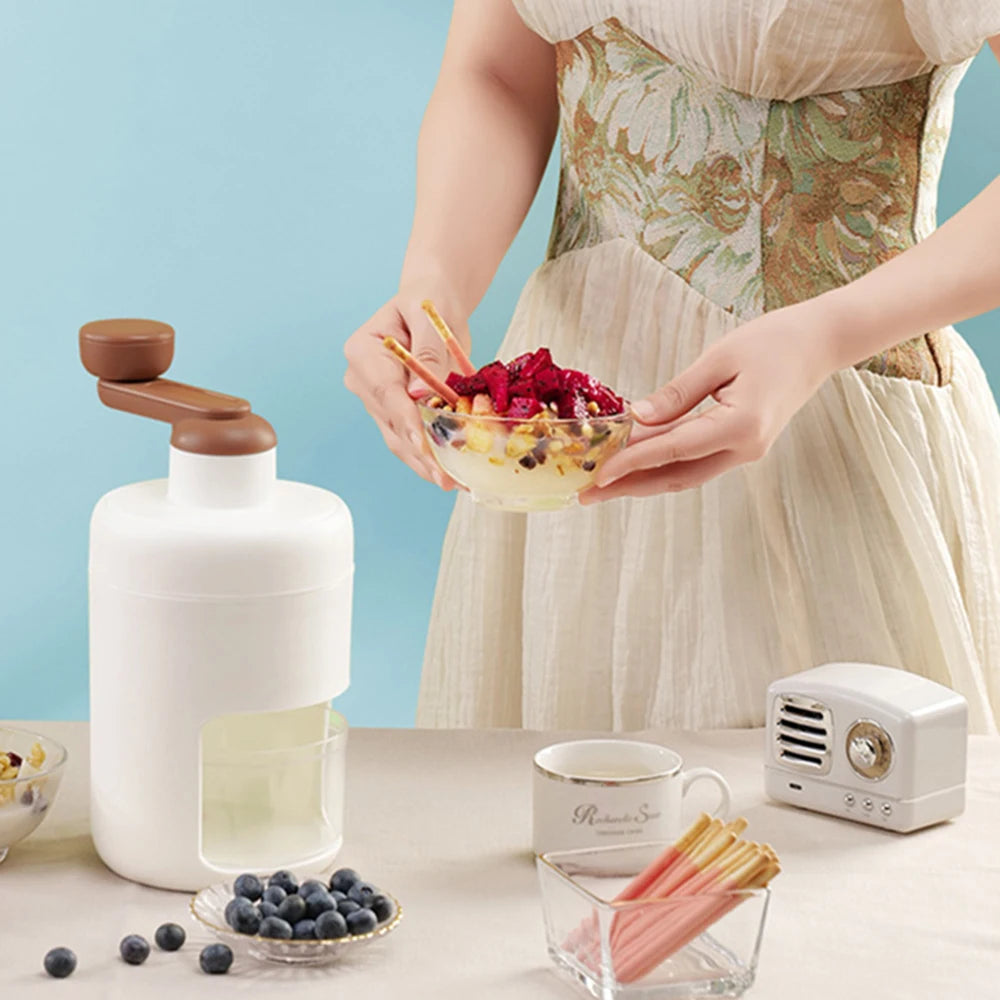 Portable Ice Shaver & Snow Cone Maker