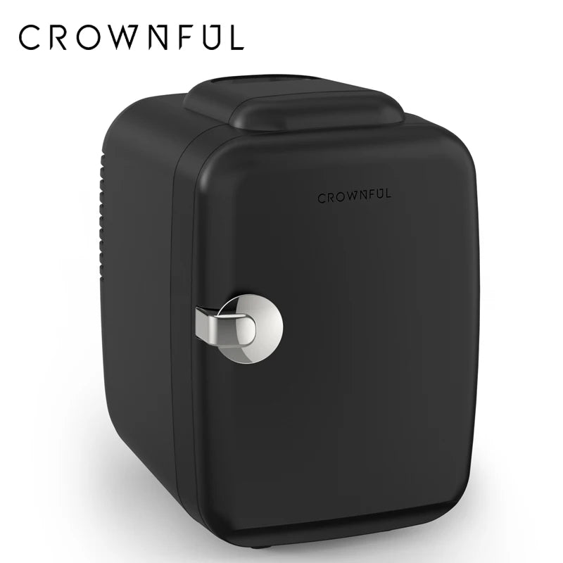 Crownful 4L Mini Fridge – Portable Beauty & Skincare Refrigerator